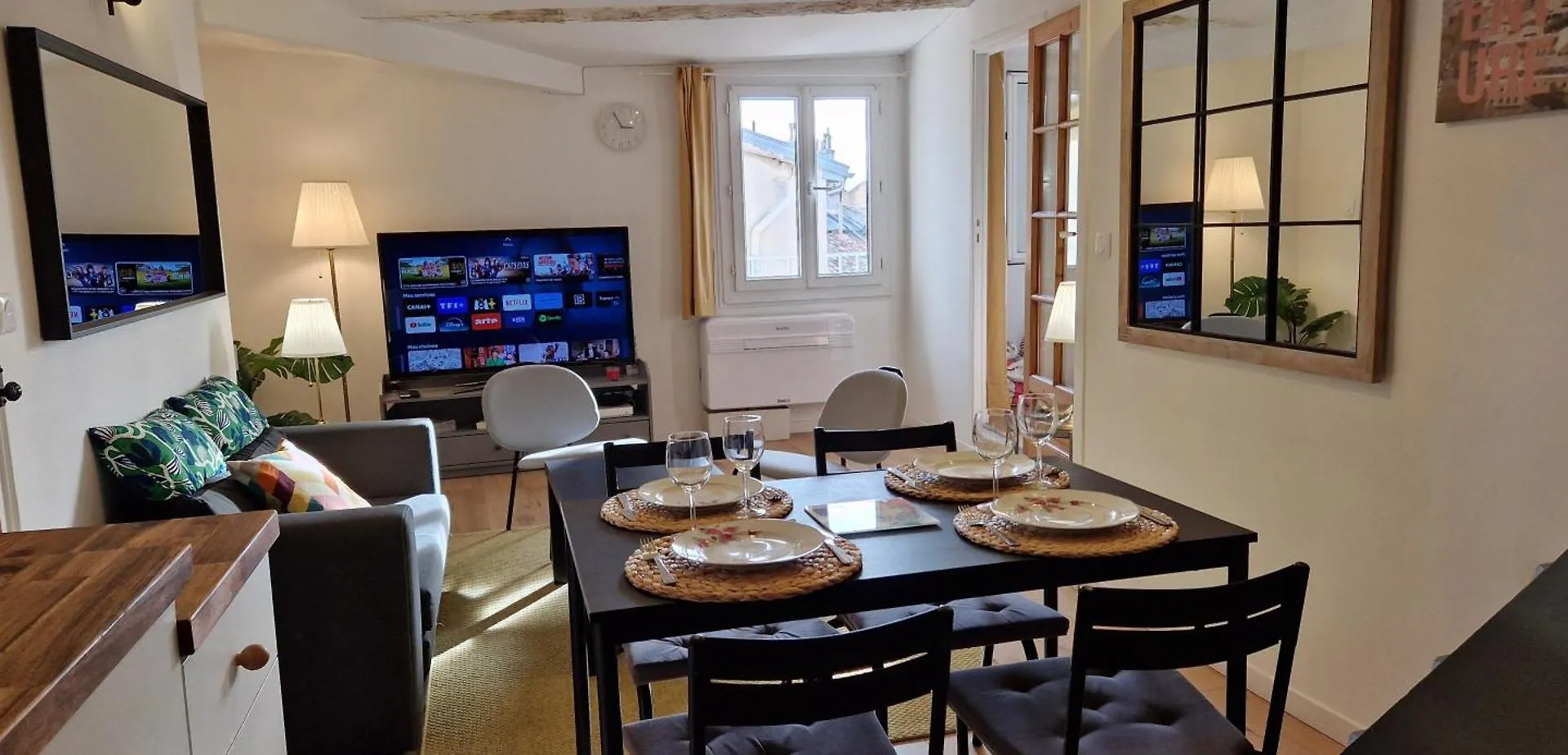 Apartment Cocon Ensoleille Centre Ville Historique, Clim Wifi 4 People Aix-en-Provence